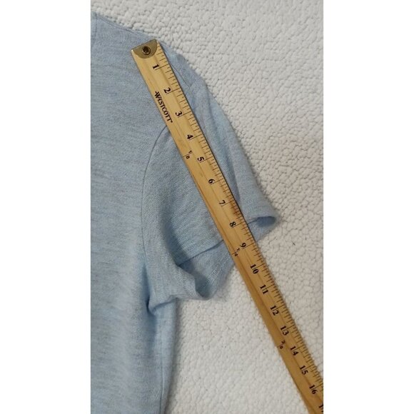 Ugg Women's Short Sleeve Robins Egg Blue TShirt Top Size Small Tee Multi Color - Picture 7 of 14